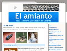 Tablet Screenshot of amianto.info